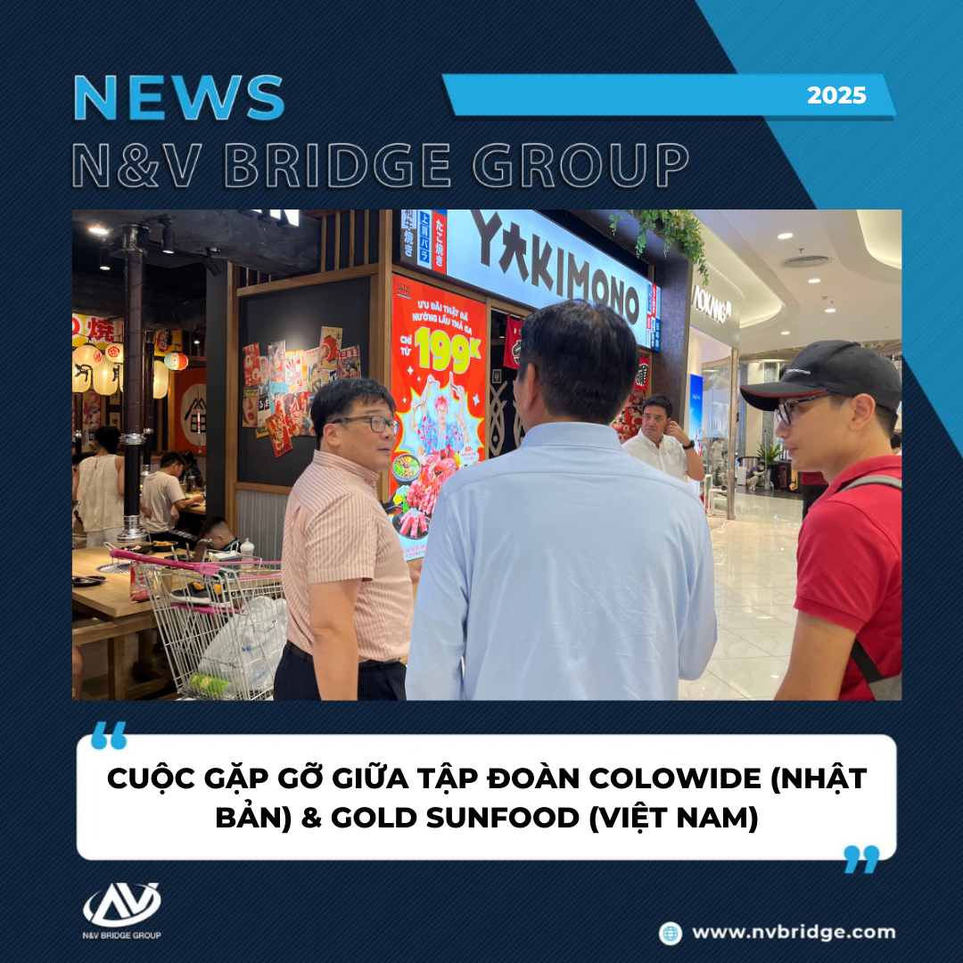 CUỘC GẶP GỠ GIỮA TẬP ĐOÀN COLOWIDE (NHẬT BẢN) & GOLD SUNFOOD