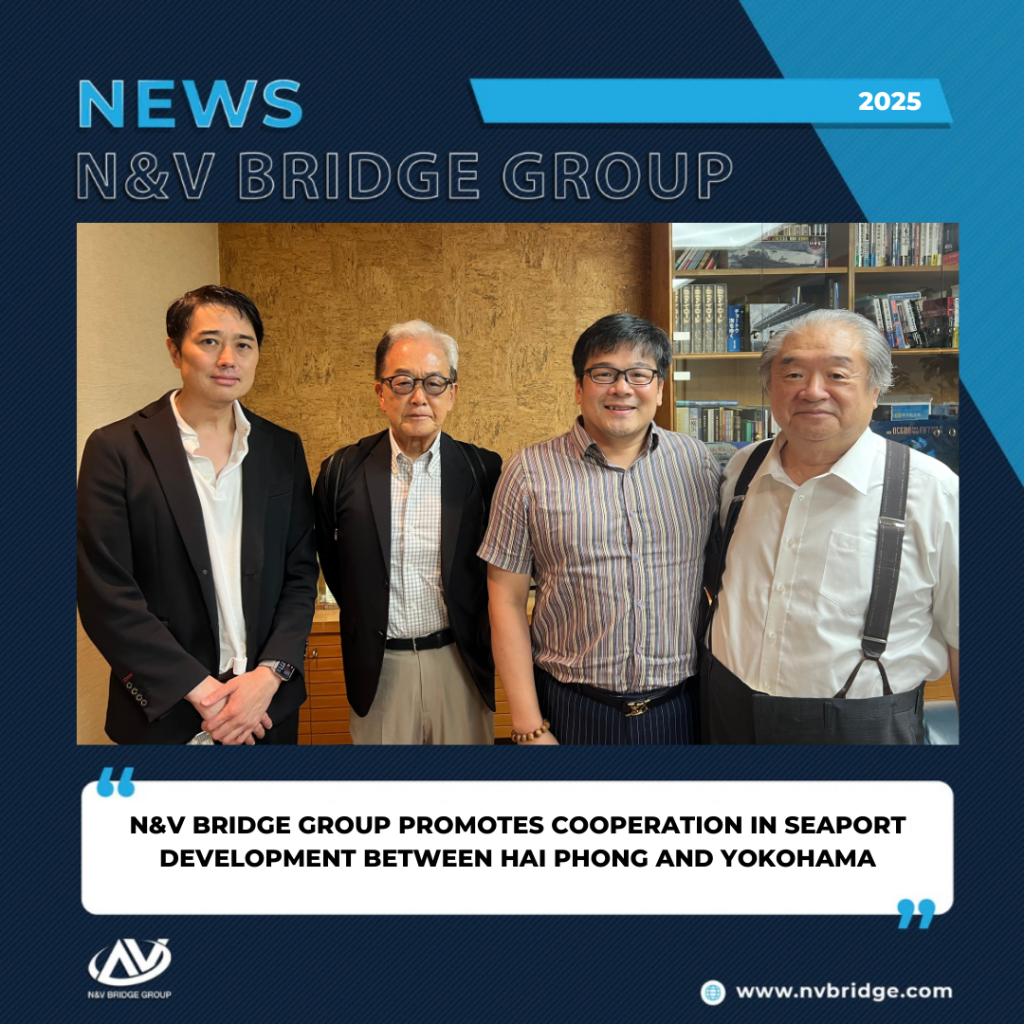 N&V Bridge Group Promotes Cooperation in Seaport Development Between Hai Phong and Yokohama