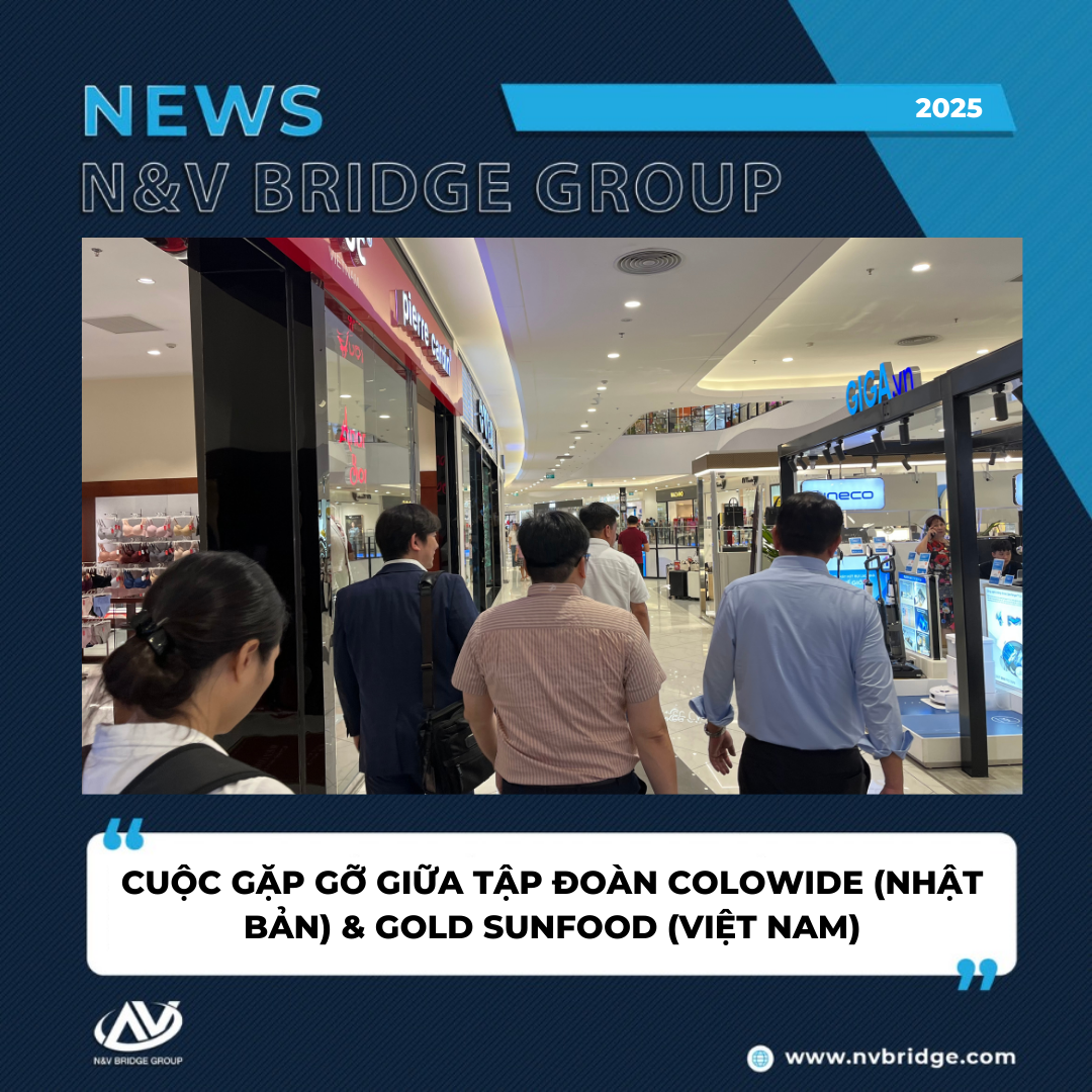 CUỘC GẶP GỠ GIỮA TẬP ĐOÀN COLOWIDE (NHẬT BẢN) & GOLD SUNFOOD