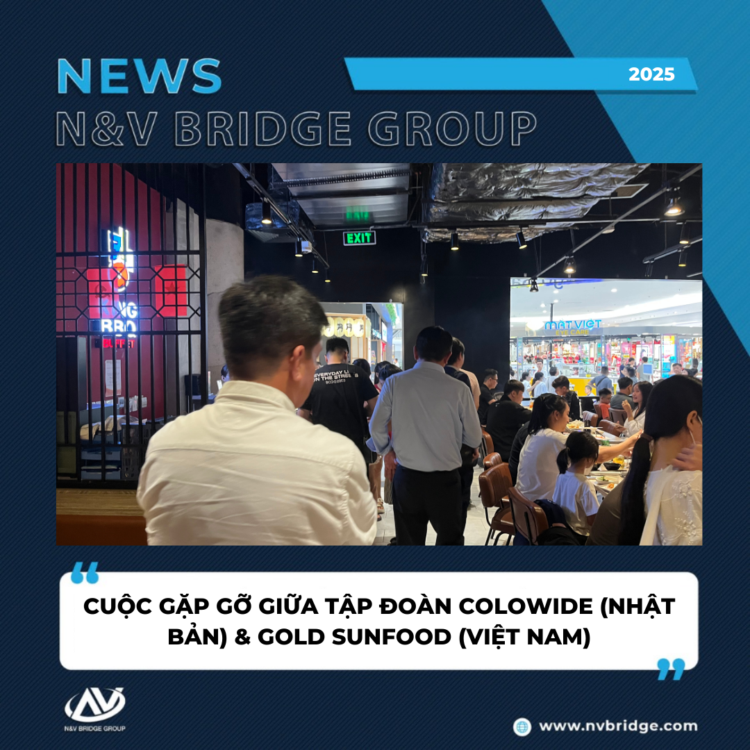 CUỘC GẶP GỠ GIỮA TẬP ĐOÀN COLOWIDE (NHẬT BẢN) & GOLD SUNFOOD