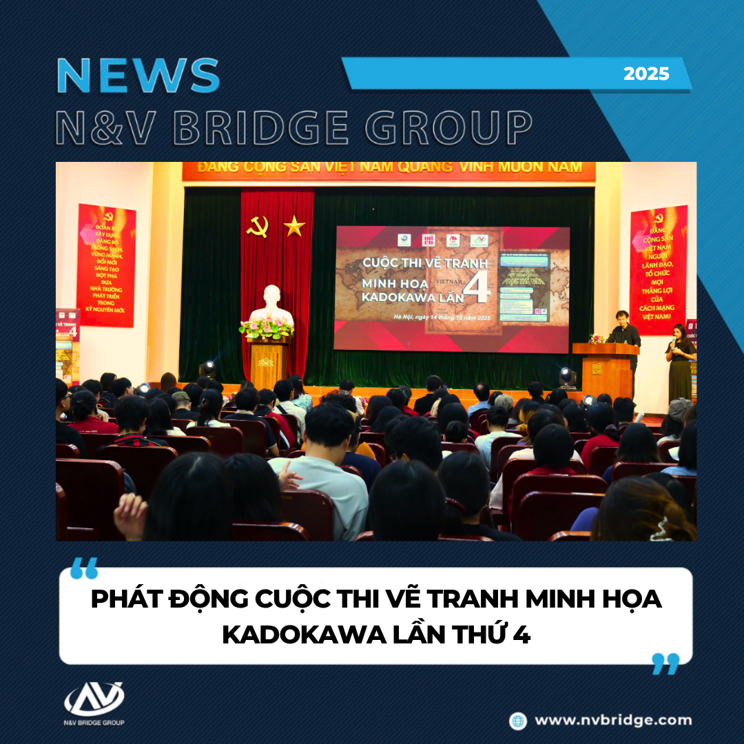 PHÁT ĐỘNG CUỘC THI VẼ TRANH MINH HỌA KADOKAWA LẦN THỨ 4